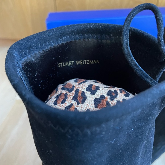 Stuart Weitzman Lowland Over the Knee Suede Boots - Picture 4 of 7